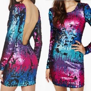 ❌❌❌Nasty Gal sequin dress